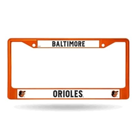 RICO INDUSTRIES Baltimore Orioles License Plate Frame Metal Orange 9474696541